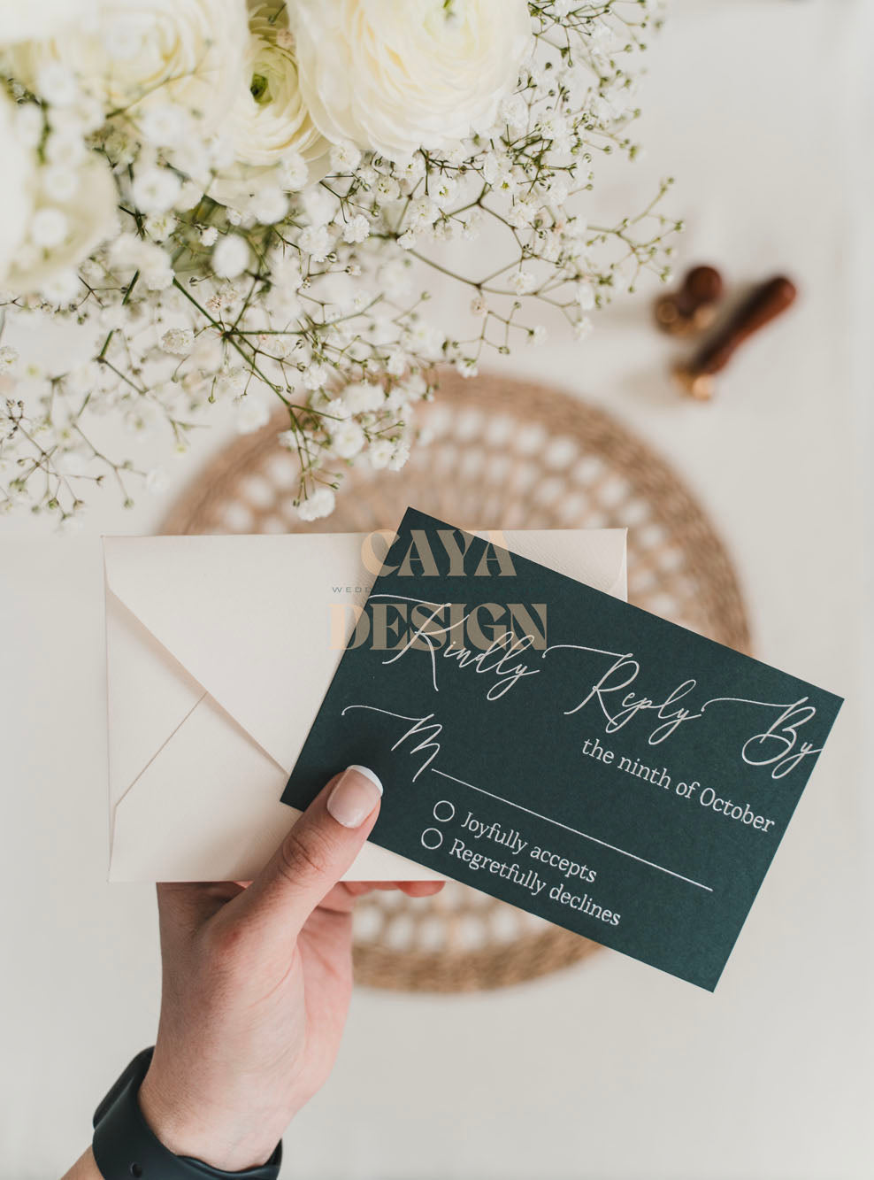 Outer Protective Mailing & RSVP Envelopes