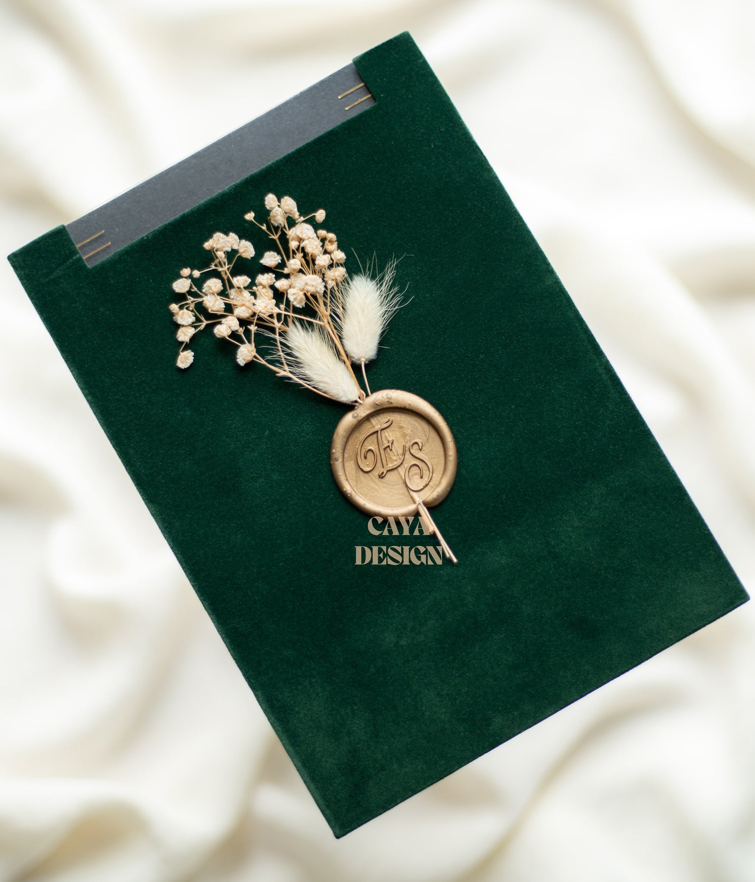 Vertical Wedding Invitation